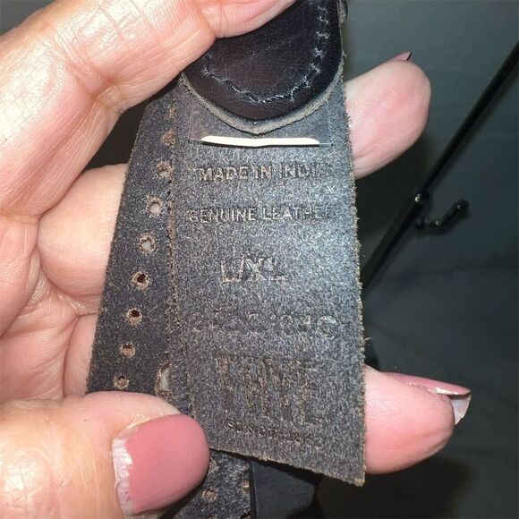 Frye  Black Leather Half Moon Crossbody Bag Adjustable Strap - Picture 5 of 7